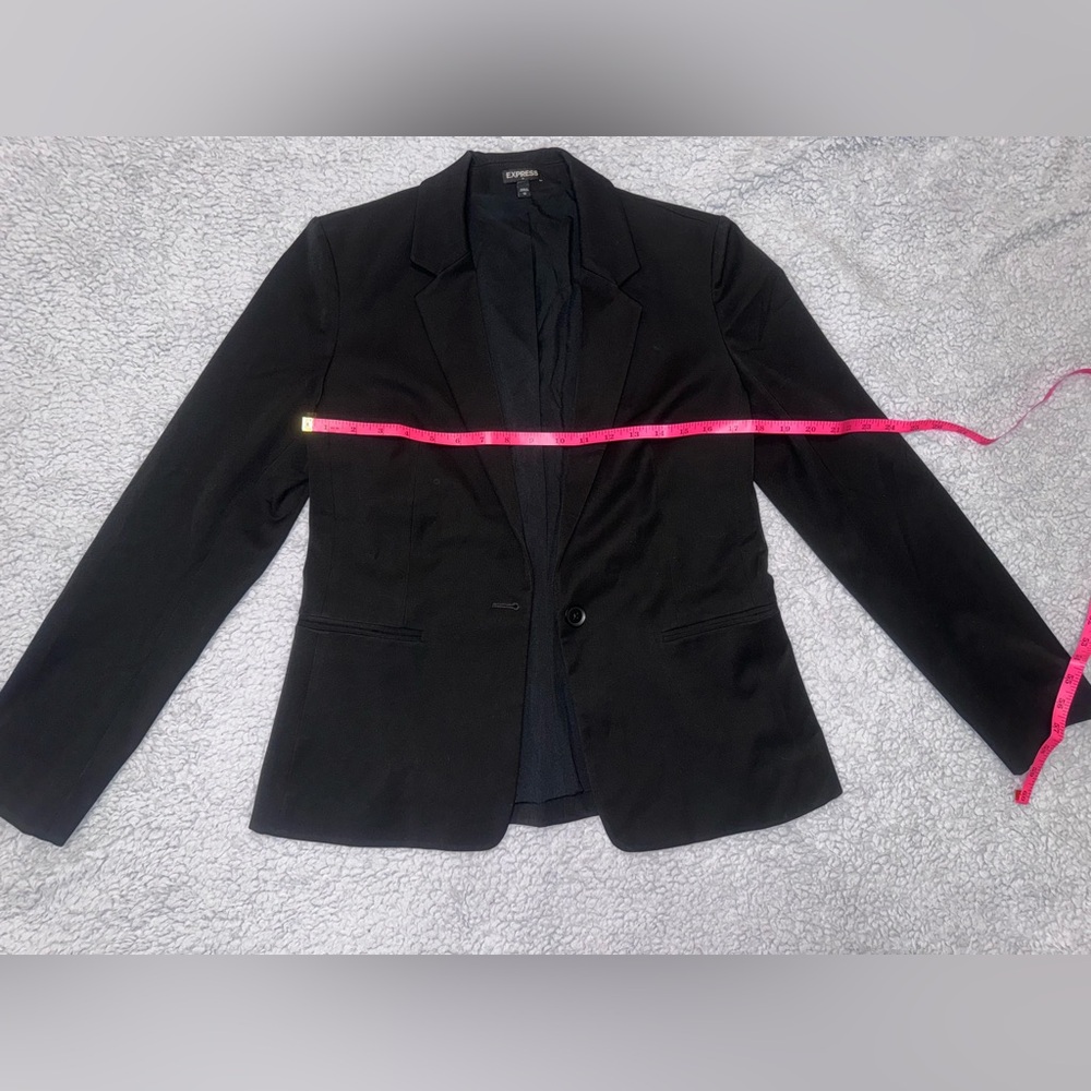 Express Black Fitted Blazer NWOT